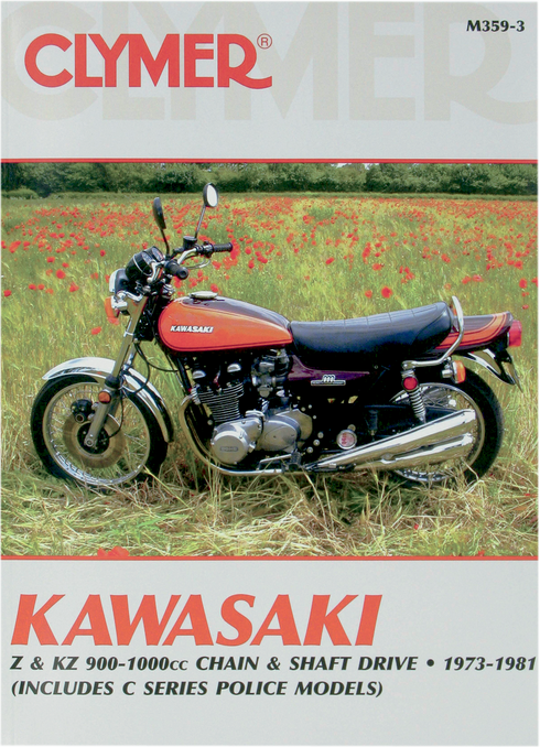 CLYMER Manual - Kawasaki - Z/KZ 900-1000 CM3593