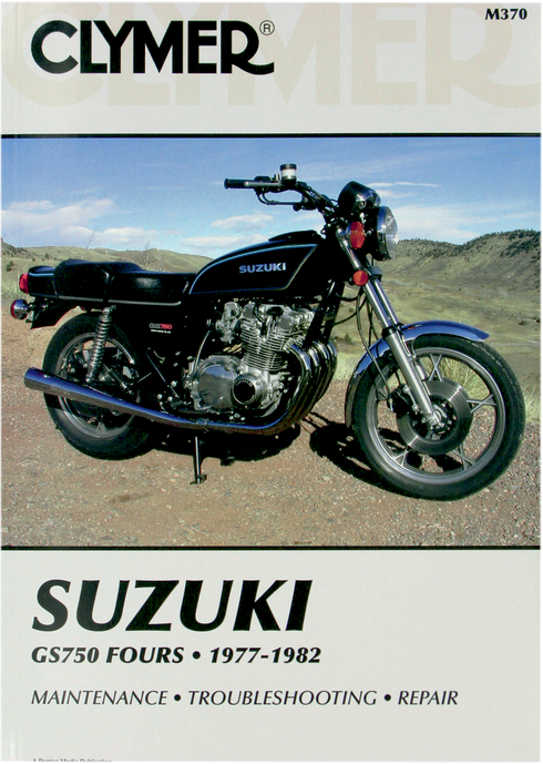 CLYMER Manual - Suzuki - GS750 Fours CM370