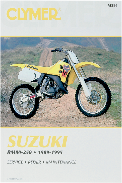 CLYMER Manual - Suzuki - RM80 / RM125 / RM250 CM386