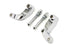 Wyatt Gatling Chrome Prime Mirror Relocation Kit - 34-0020