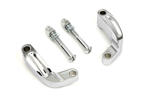 Wyatt Gatling Chrome Prime Mirror Relocation Kit - 34-0020
