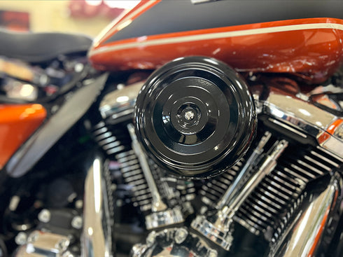 V-Twin Mini Cyclone Air Cleaner Cover Black - 34-0026