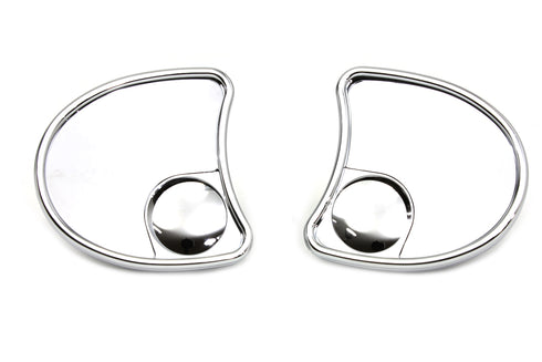 Wyatt Gatling Split Vision Fairing Mount Mirror Set - 34-0057