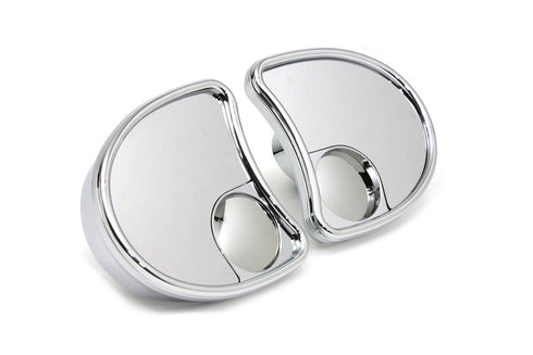 Wyatt Gatling Split Vision Fairing Mount Mirror Set - 34-0057