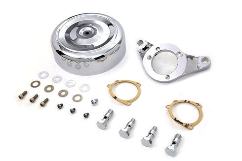 Wyatt Gatling Chrome Wyatt Gatling Air Cleaner Assembly - 34-0059