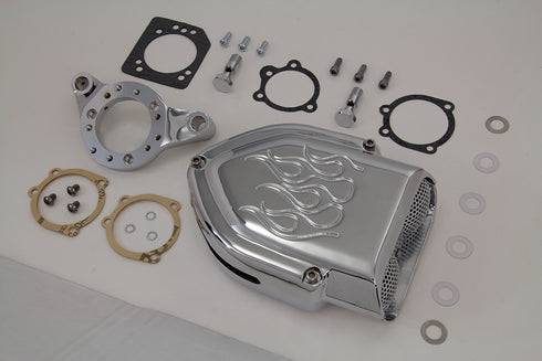 Wyatt Gatling Chrome Wyatt Gatling Air Cleaner Kit - 34-0061