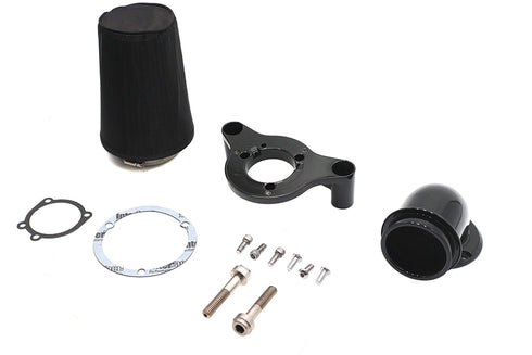 Wyatt Gatling Heavy Breather Performance Air Cleaner Kit Black - 34-0081