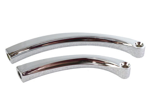 Wyatt Gatling Curved Solid Style Billet Mirror Stem - 34-0147