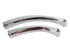 Wyatt Gatling Curved Solid Style Billet Mirror Stem - 34-0147