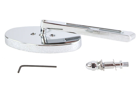V-Twin Cateye Mirror with Billet Girder Stem Chrome - 34-0158