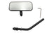Wyatt Gatling Black Rectangle Mirror - 34-0289