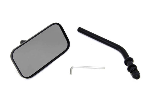 Wyatt Gatling Black Rectangle Mirror - 34-0291