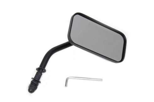 Wyatt Gatling Black Rectangle Mirror - 34-0291