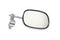 Wyatt Gatling Chrome Rectangle Mirror with Clamp On Stem - 34-0302