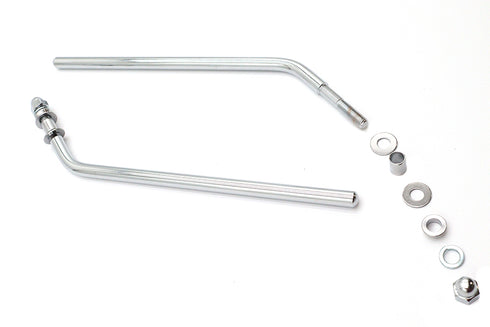 Wyatt Gatling Mirror Stem Kit Chrome - 34-0334