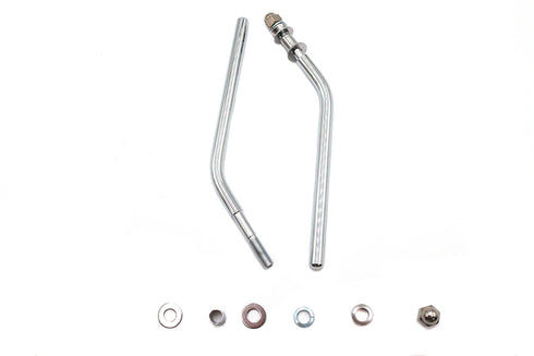 Wyatt Gatling Mirror Stem Kit Chrome - 34-0335