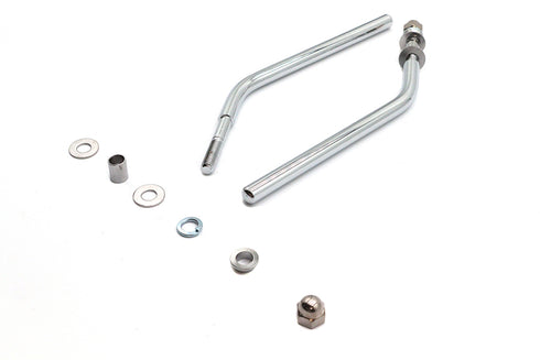 Wyatt Gatling Mirror Stem Kit Chrome - 34-0335
