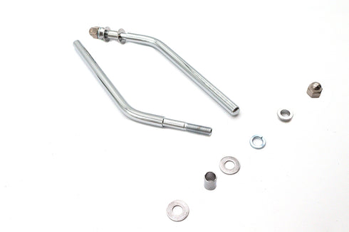 Wyatt Gatling Mirror Stem Kit Chrome - 34-0335