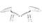 Wyatt Gatling Teardrop Mirror Set with Slotted Stems - 34-0366