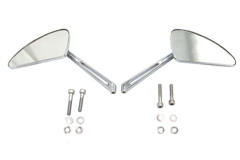 Wyatt Gatling Teardrop Mirror Set with Slotted Stems - 34-0366
