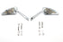 Wyatt Gatling Teardrop Mirror Set with Slotted Stems - 34-0366