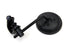 Wyatt Gatling Black 3 inch Round Mini Mirror with Clamp on Stem - 34-0418