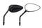 Wyatt Gatling Triangle Mirror Set with Round Stems - 34-0419