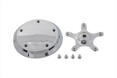 Wyatt Gatling Air Cleaner Insert Smooth Chrome - 34-0444