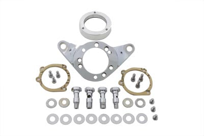 Wyatt Gatling Air Cleaner Bracket Kit Chrome Billet - 34-0445