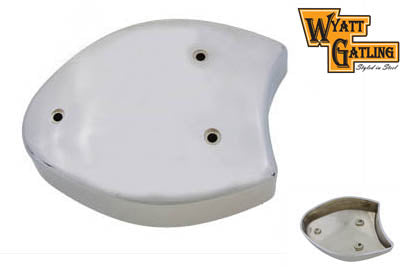 Wyatt Gatling Wyatt Gatling Scoop Air Cleaner Cover Chrome - 34-0453