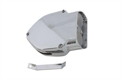 Wyatt Gatling Chrome V-Charger Air Cleaner - 34-0466