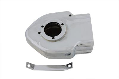 Wyatt Gatling Chrome V-Charger Air Cleaner - 34-0466