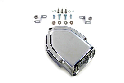 Wyatt Gatling Wyatt Gatling V-Charger Air Cleaner Chrome - 34-0467