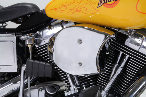V-Twin Chrome Wyatt Gatling Air Cleaner Assembly - 34-0471