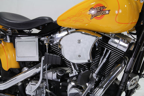 V-Twin Chrome Wyatt Gatling Air Cleaner Assembly - 34-0471