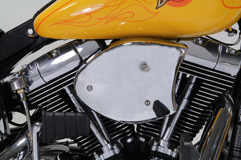 V-Twin Chrome Wyatt Gatling Air Cleaner Assembly - 34-0471