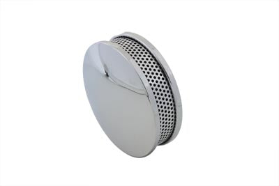 Wyatt Gatling Wyatt Gatling Chrome Round Air Cleaner - 34-0506