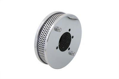 Wyatt Gatling Wyatt Gatling Chrome Round Air Cleaner - 34-0506