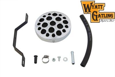 Wyatt Gatling Wyatt Gatling Chrome Drilled Air Cleaner - 34-0510