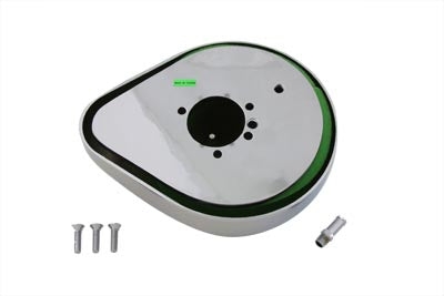 Wyatt Gatling Chrome Teardrop Air Cleaner Assembly - 34-0516