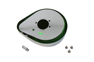 V-Twin Chrome Teardrop Air Cleaner Assembly - 34-0520