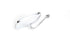 Wyatt Gatling Replica Short Type Mirror Chrome - 34-0531