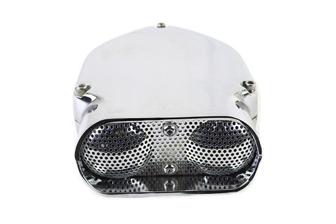 Wyatt Gatling Chrome V-Charger Air Cleaner - 34-0599