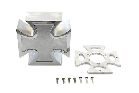 Wyatt Gatling Chrome Maltese Air Cleaner Cover - 34-0608