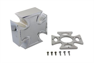 Wyatt Gatling Chrome Maltese Air Cleaner Cover - 34-0610