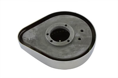 Wyatt Gatling Teardrop Air Cleaner Skull Chrome - 34-0629