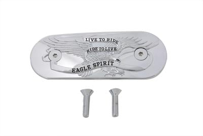 Wyatt Gatling Eagle Spirit Air Cleaner Insert Chrome - 34-0641