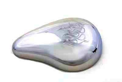 Wyatt Gatling Rodan Smooth Carburetor Cover with Flame Design - 34-0642