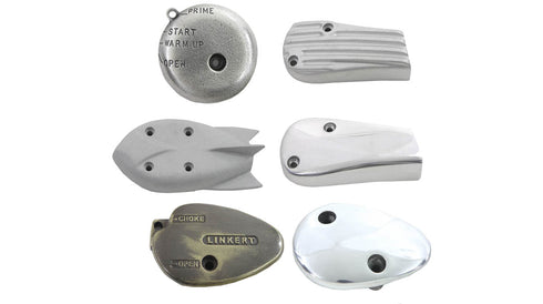 Wyatt Gatling Linkert Carburetor Cover Set - 34-0649