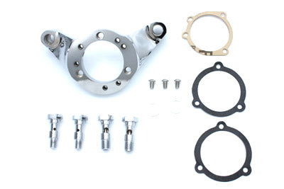 Wyatt Gatling Air Cleaner Bracket Kit Chrome Billet - 34-0662